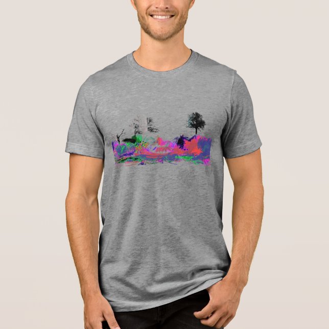 Springfield  T-Shirt Tri-Blend Shirt (Front)