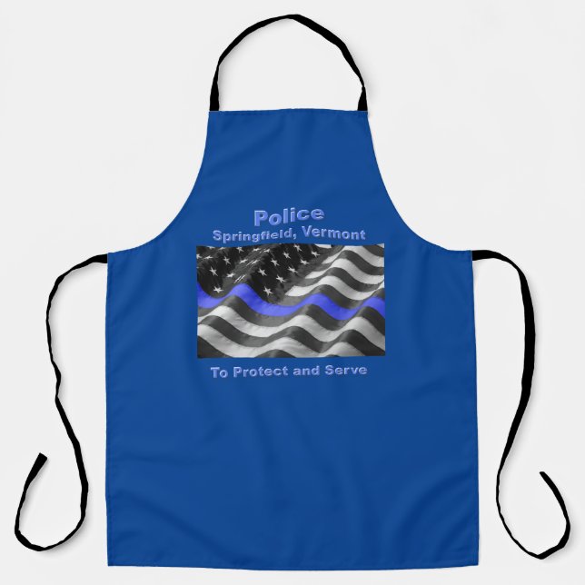 Springfield, Vermont. Police Apron (Front)