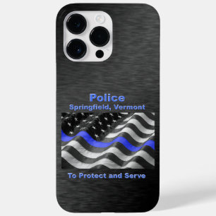 Springfield, Vermont. Police Case-Mate iPhone 14 Pro Max Case