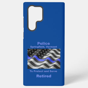 Springfield, Vermont. Police Samsung Galaxy Case