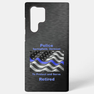 Springfield, Vermont. Police Samsung Galaxy Case