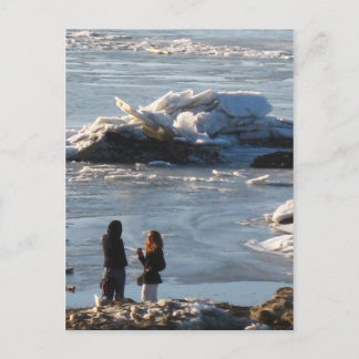 spring's arrival postcard