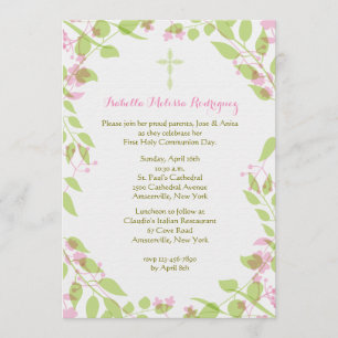Spring's First Flowers Invitation