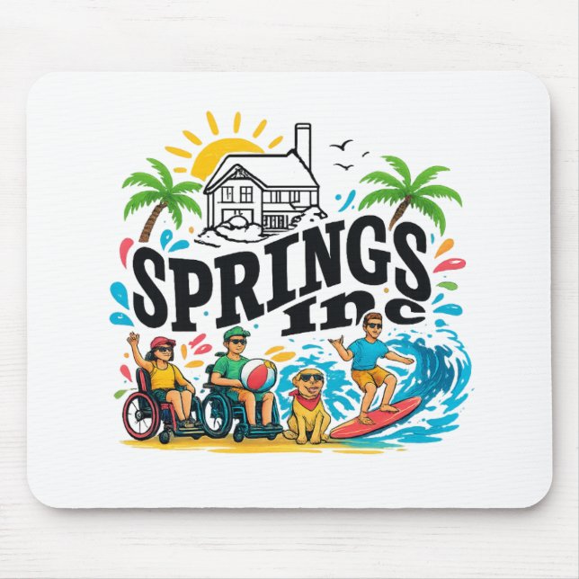 Springs Inc, Company mousepad,  Mouse Mat (Front)