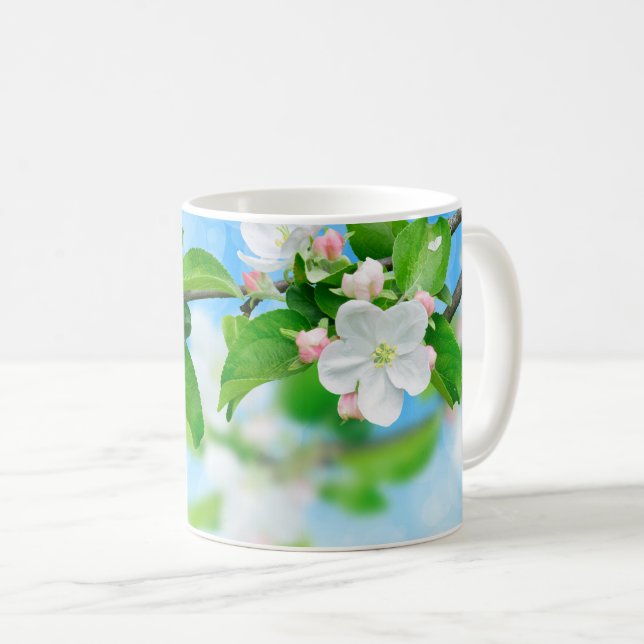 Springtime (apple flowers) coffee mug (Front Right)