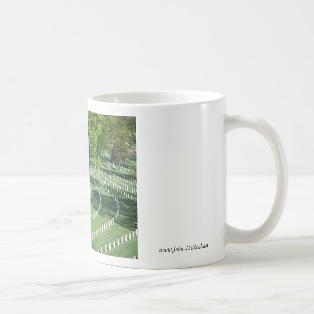 Springtime at  Arlington National Cemetery Coffee Mug (Right)