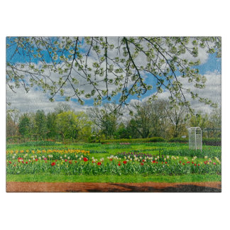 Springtime at Elizabeth Park Cutting Board
