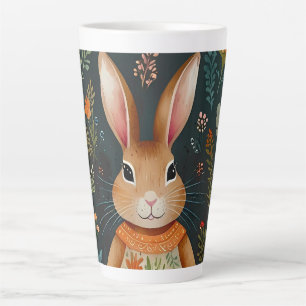 Springtime Bunny  Latte Mug