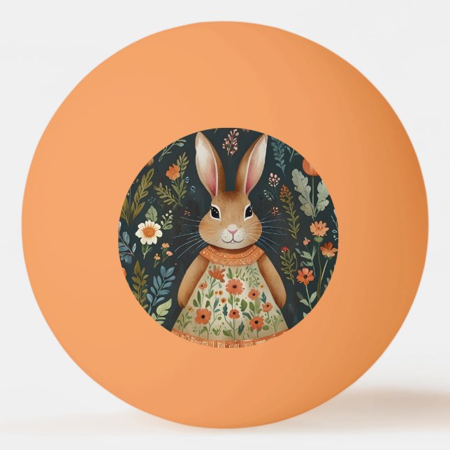 Springtime Bunny Magic Ping Pong Ball (Front)