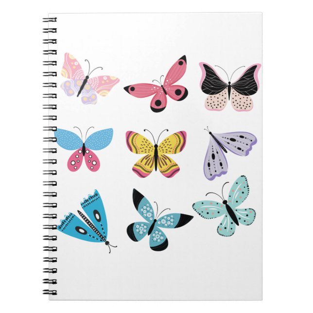 Springtime Butterflies Notebook (Front)