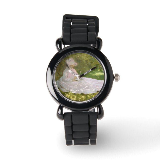 Springtime by Claude Monet Watch (Front)