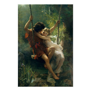 Springtime by Pierre Auguste Cot Poster