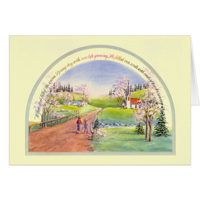SPRINGTIME by SHARON SHARPE (Front Horizontal)