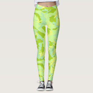 SpringTime Camo Pattern Leggings