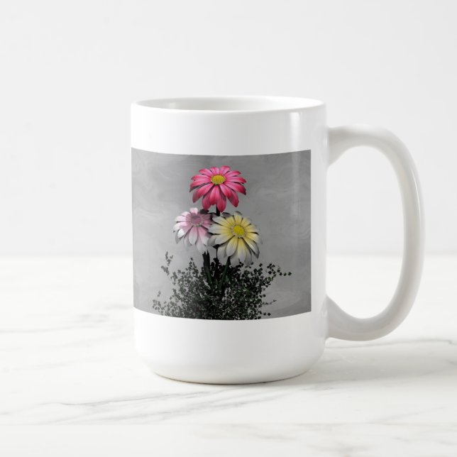 Springtime Daisies Coffee Mug (Right)