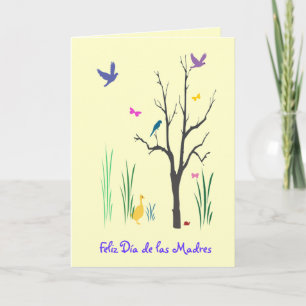 Springtime Dia de las Madres Card