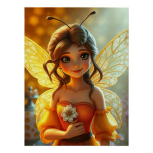 Springtime Fairy Art  Poster