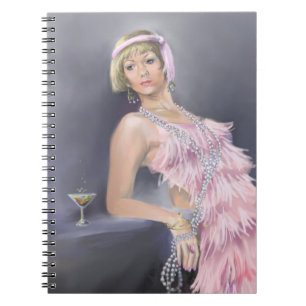 springtime Flapper Notebook