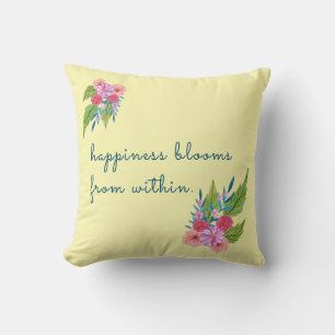 Springtime Floral Cushion