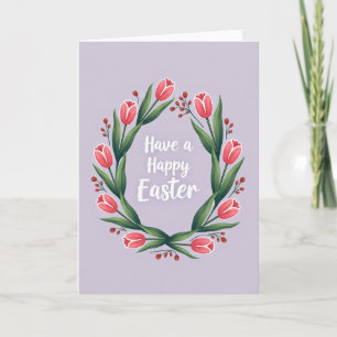 Springtime Floral Happiness Card