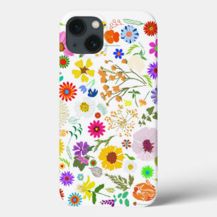 Springtime floral harmony iPhone 13 case