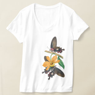 Springtime Flowers and Butterflies T-Shirt