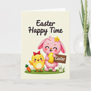 Springtime Friends Art Card