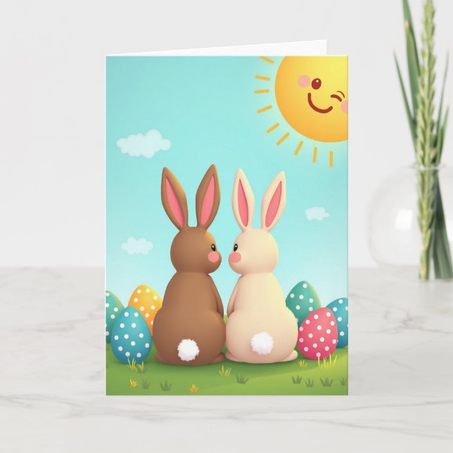 Springtime Friends Greeting Card (Front)