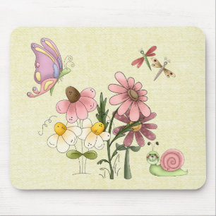 Springtime Friends Mouse Mat