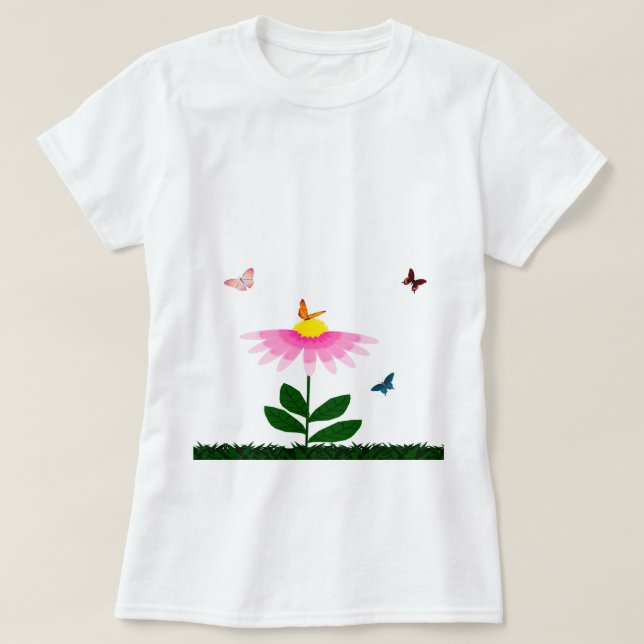 Springtime Friends T-Shirt (Design Front)