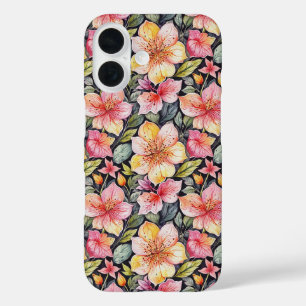 Springtime garden-Foral pattern 1 - Iphone Case