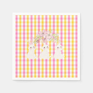 Springtime Gingham Napkin