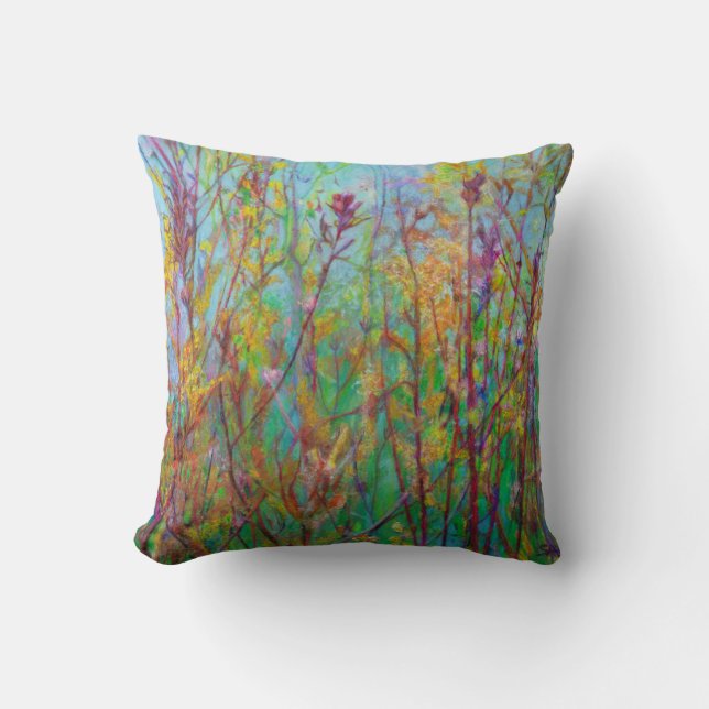 Springtime Grasses Cushion (Front)