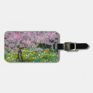 Springtime in Claude Monet's garden Luggage Tag