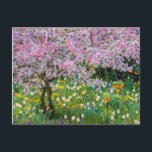 Springtime in Claude Monet's garden Postcard<br><div class="desc">Jaynes Gallery / DanitaDelimont.com | Europe,  France | France,  Giverny. Springtime in Claude Monet's garden.</div>