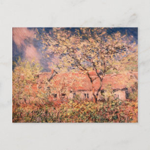Springtime in Giverny by Claude Monet Postcard