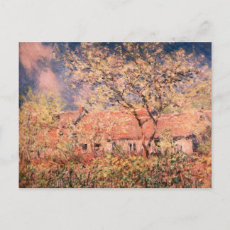 Springtime in Giverny by Claude Monet Postcard
