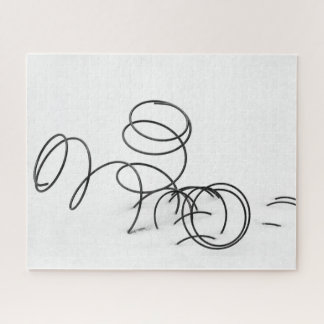 Springtime In March Abstract Art Jigsaw Puzzle