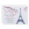 Springtime in Paris Invitation