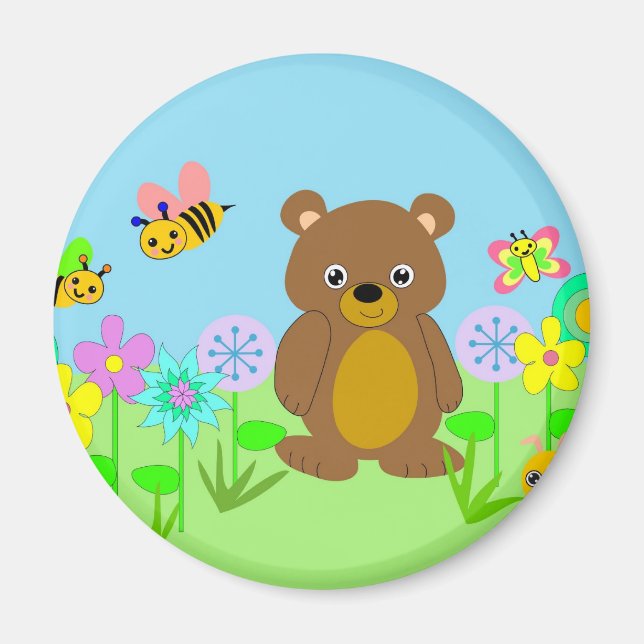 Springtime is in the air magnet (Front)