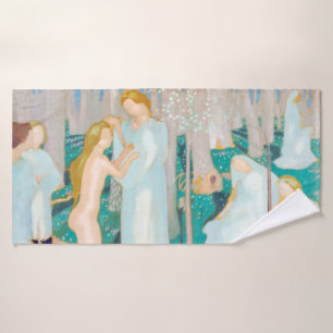Springtime, Maurice Denis Bath Towel