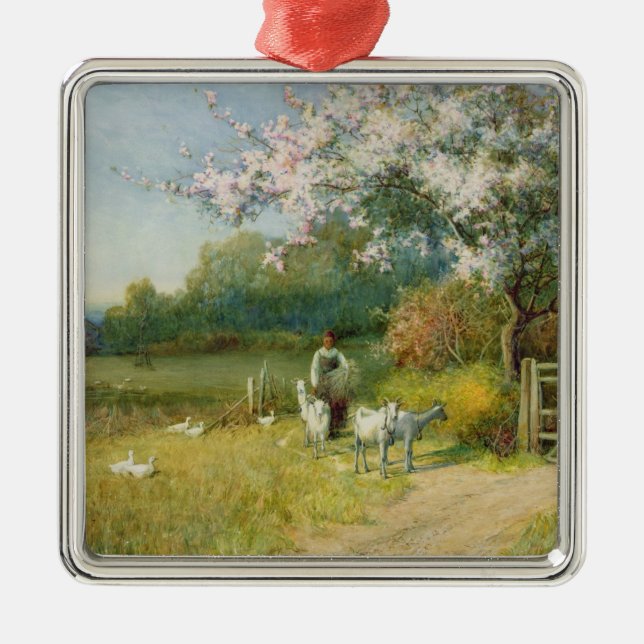 Springtime Metal Tree Decoration (Front)