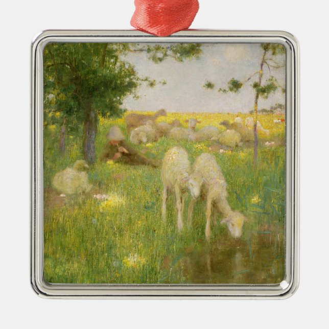 Springtime Metal Tree Decoration (Front)