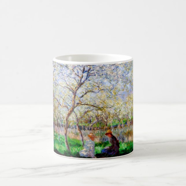 Springtime, Monet Coffee Mug (Center)