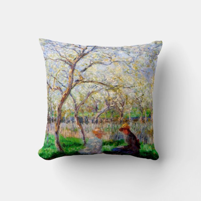 Springtime, Monet Cushion (Front)