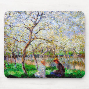 Springtime, Monet Mouse Mat