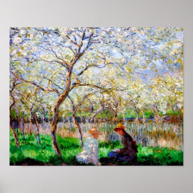 Springtime, Monet Poster (Front)