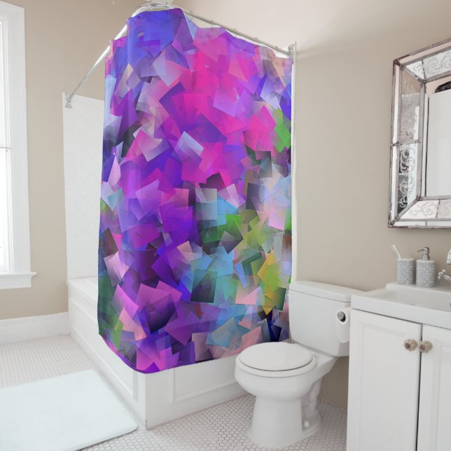 Springtime Party....... Shower Curtain (In Situ)