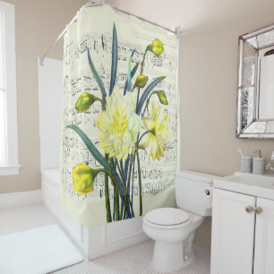 Springtime Song Shower Curtain