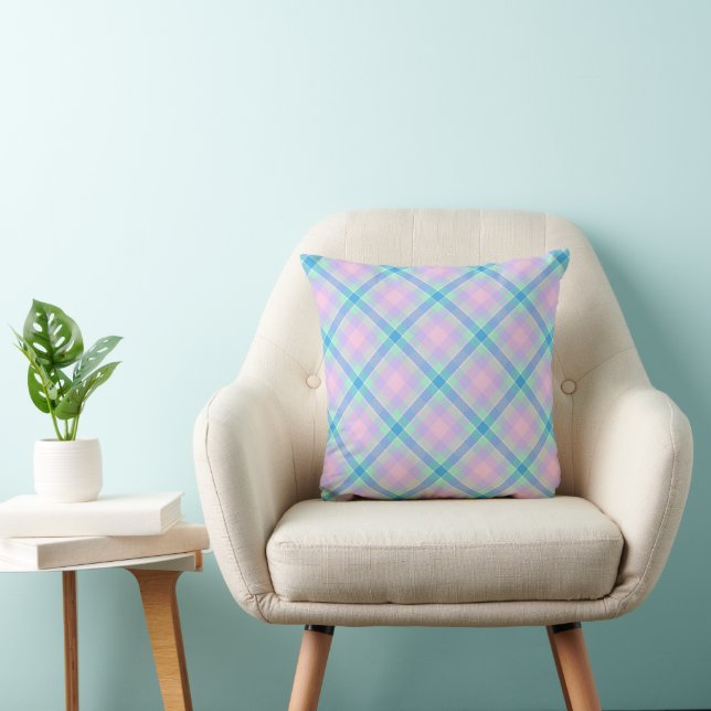 Springtime Sorbet Kaleidoscope Cushion (Chair)